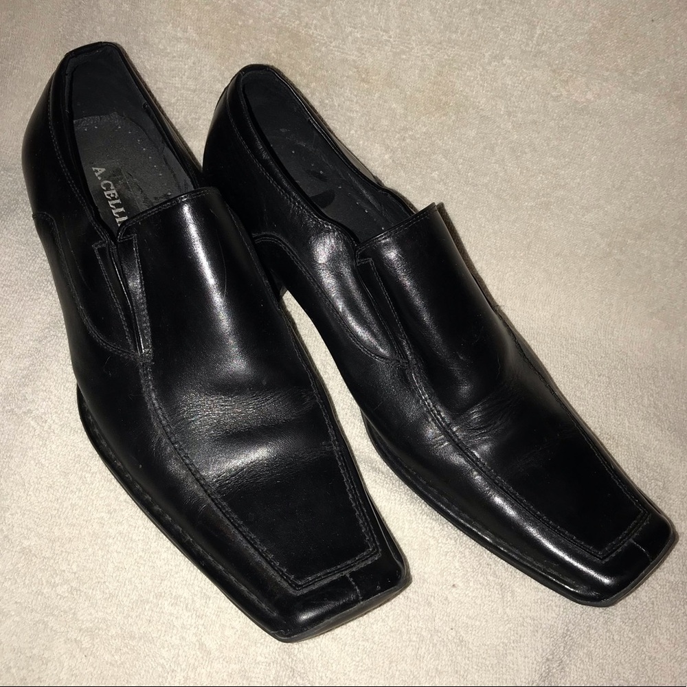 A. CELLINI Leather Dress Shoes Size 12 Like New!
